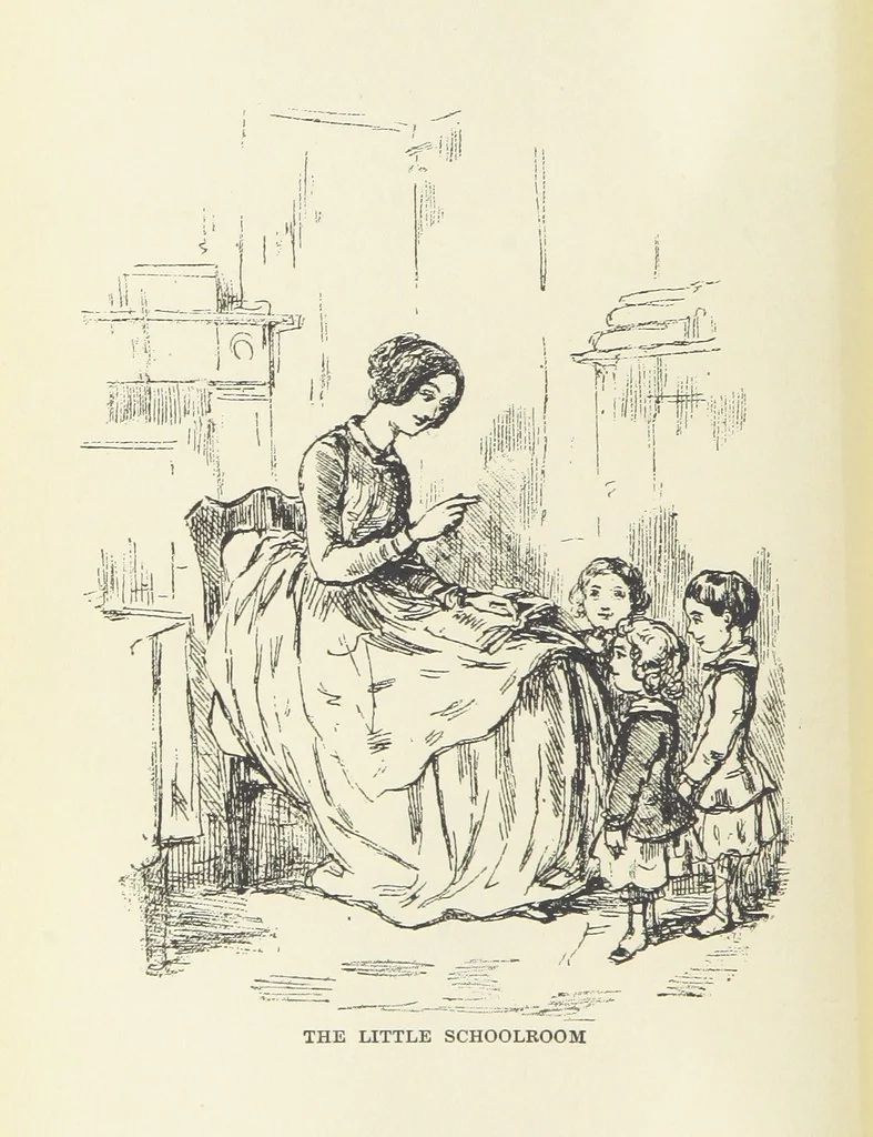 An illustration from The Oxford Thackeray. With illustrations. [Edited with introductions by George Saintsbury, leaf 196
