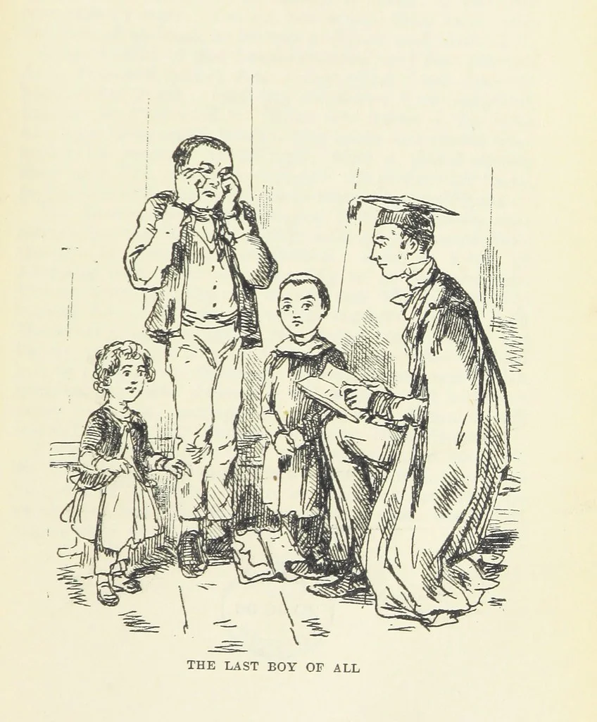 An illustration from The Oxford Thackeray. With illustrations. [Edited with introductions by George Saintsbury, leaf 203