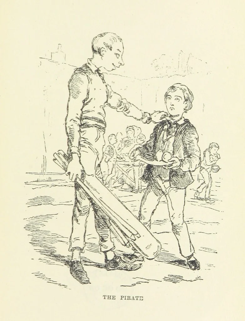 An illustration from The Oxford Thackeray. With illustrations. [Edited with introductions by George Saintsbury, leaf 223
