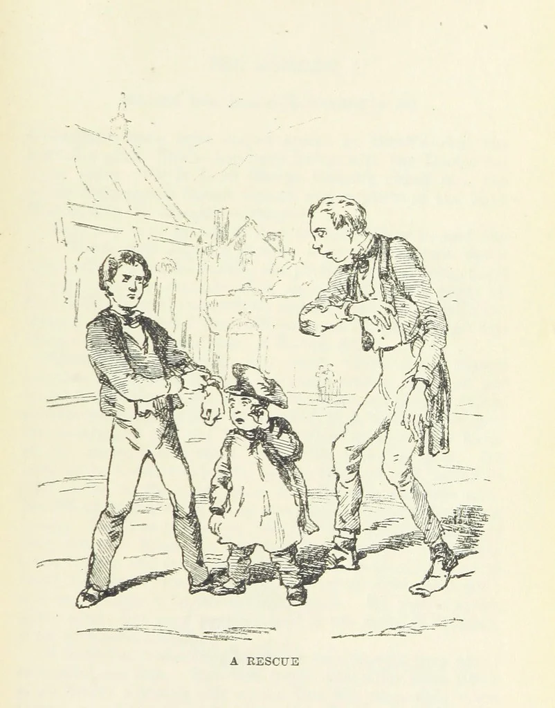 An illustration from The Oxford Thackeray. With illustrations. [Edited with introductions by George Saintsbury, leaf 229