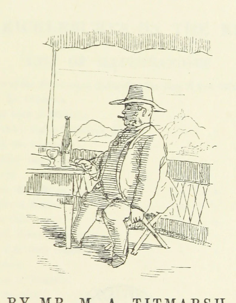 An illustration from The Oxford Thackeray. With illustrations. [Edited with introductions by George Saintsbury, leaf 245