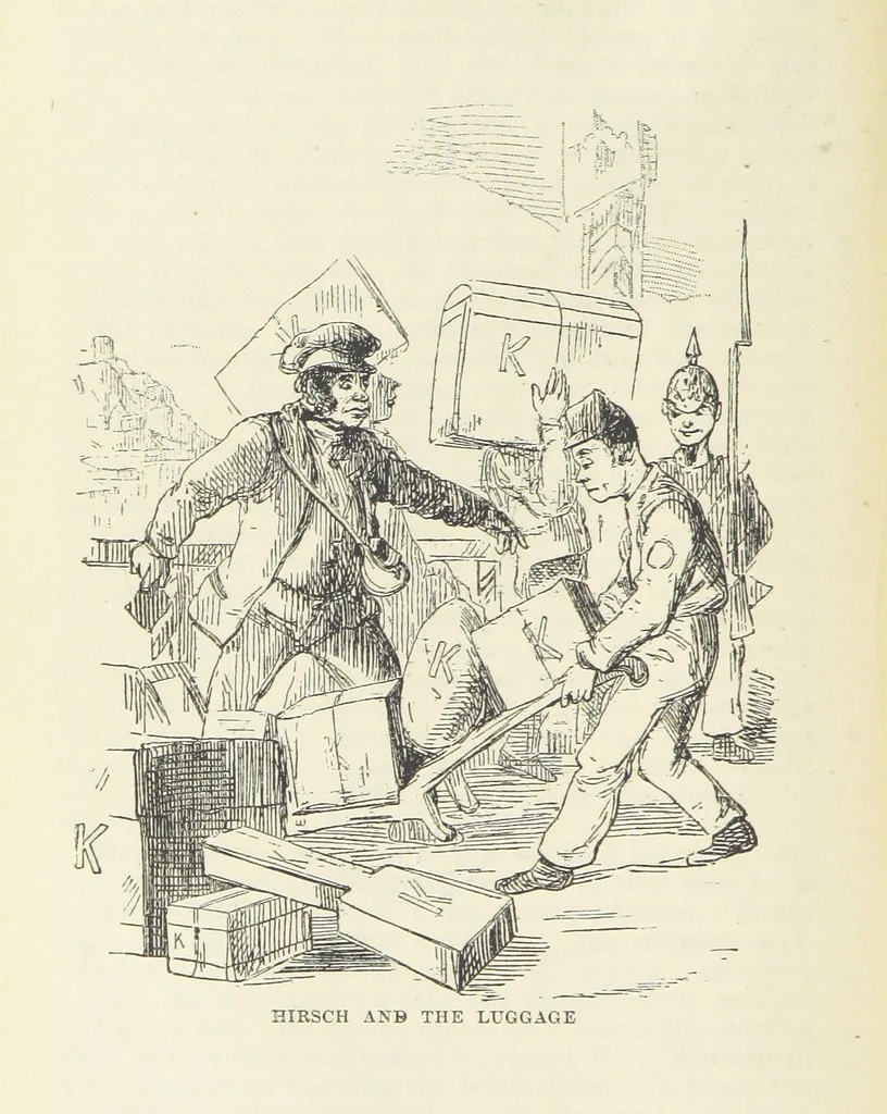 An illustration from The Oxford Thackeray. With illustrations. [Edited with introductions by George Saintsbury, leaf 284