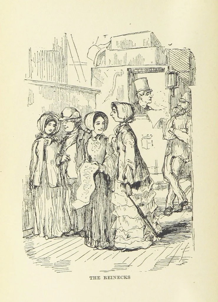 An illustration from The Oxford Thackeray. With illustrations. [Edited with introductions by George Saintsbury, leaf 292