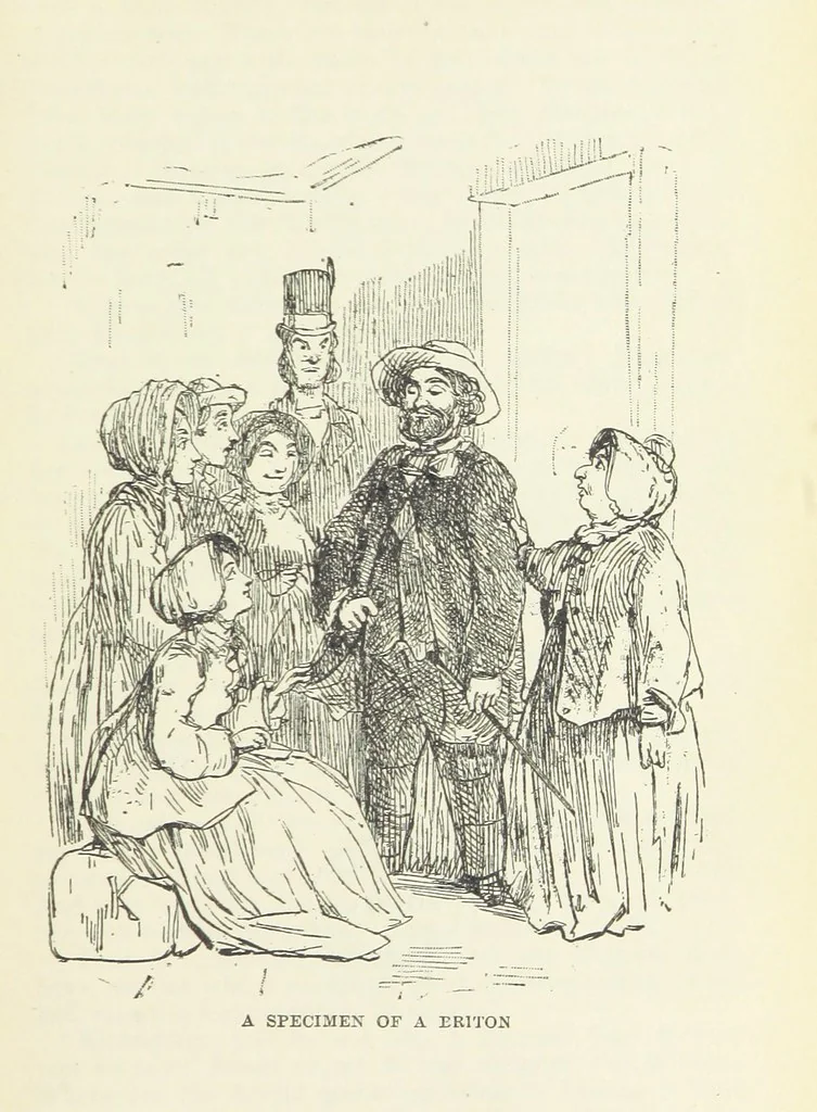 An illustration from The Oxford Thackeray. With illustrations. [Edited with introductions by George Saintsbury, leaf 297