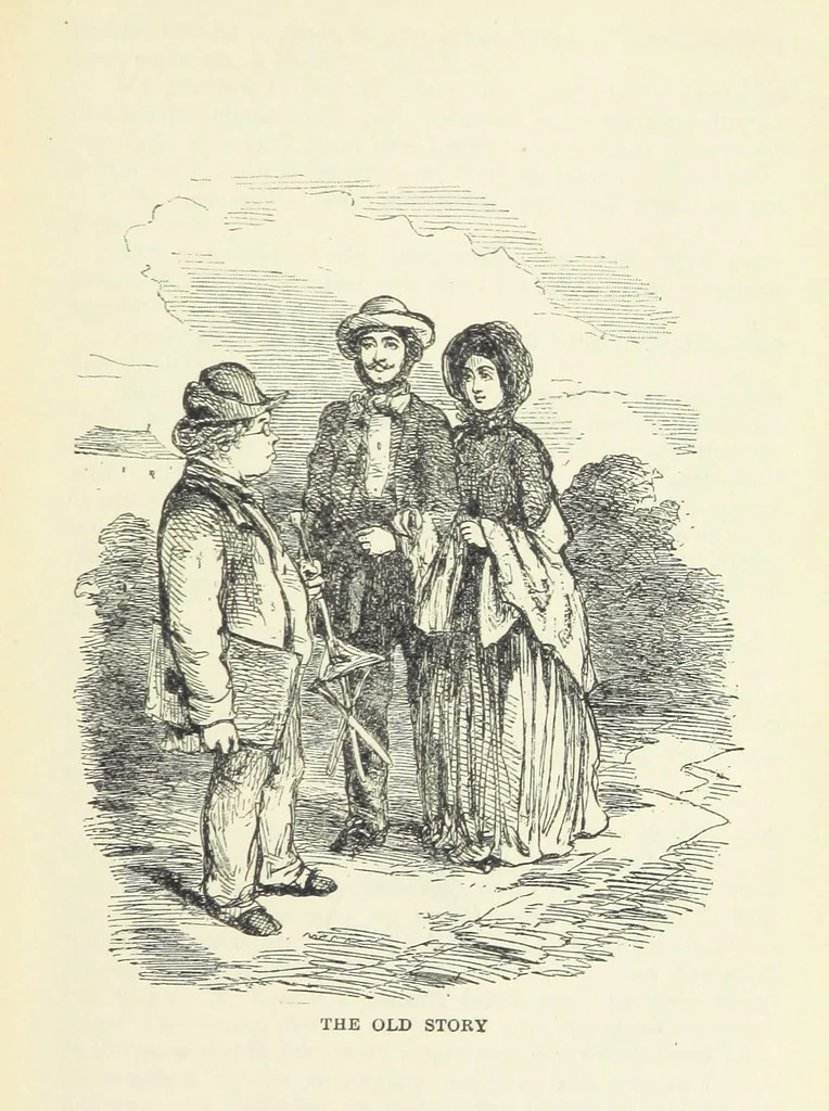An illustration from The Oxford Thackeray. With illustrations. [Edited with introductions by George Saintsbury, leaf 321