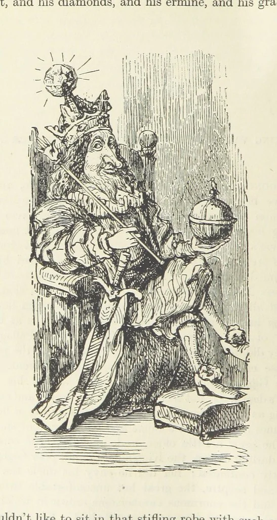 An illustration from The Oxford Thackeray. With illustrations. [Edited with introductions by George Saintsbury, leaf 350