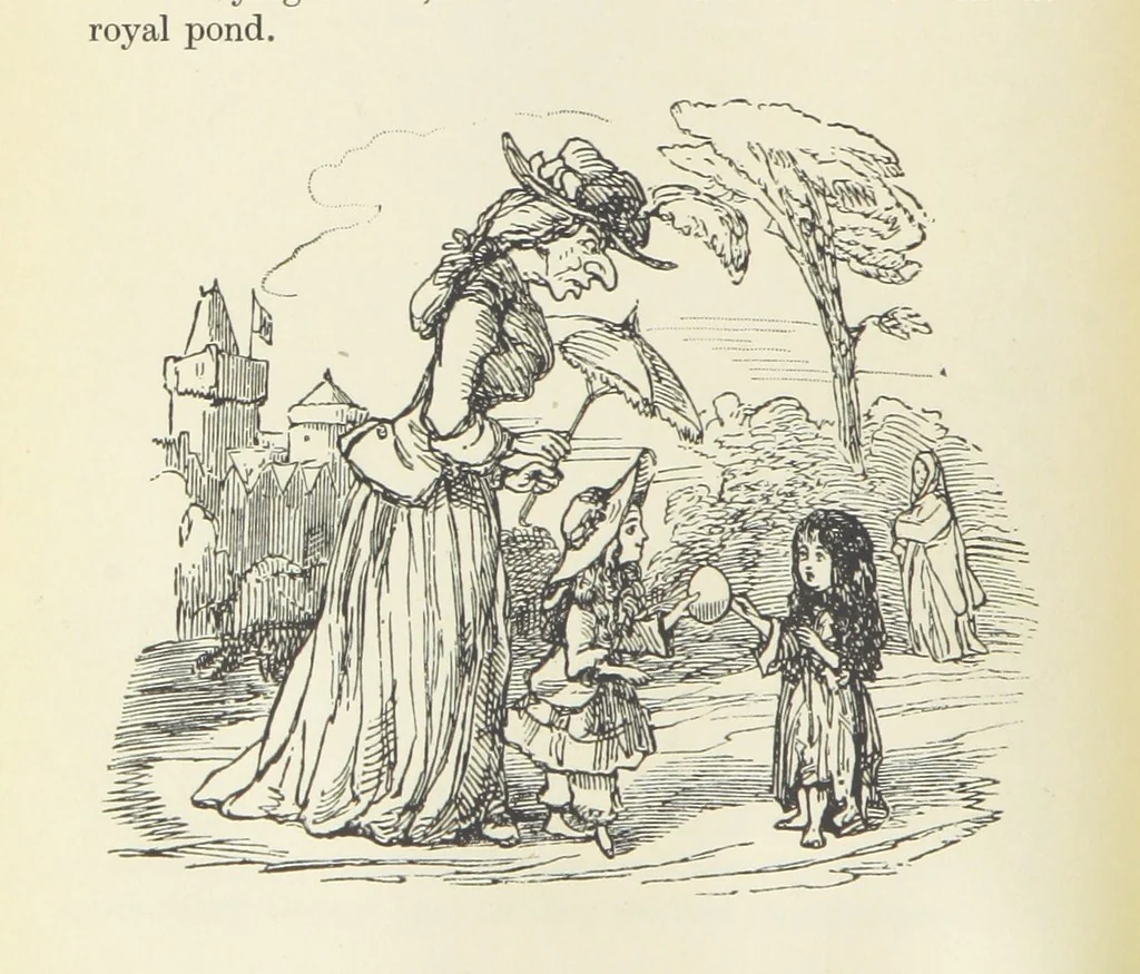 An illustration from The Oxford Thackeray. With illustrations. [Edited with introductions by George Saintsbury, leaf 364