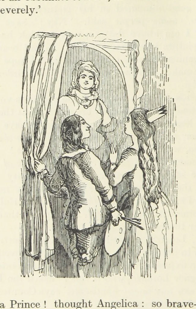 An illustration from The Oxford Thackeray. With illustrations. [Edited with introductions by George Saintsbury, leaf 378