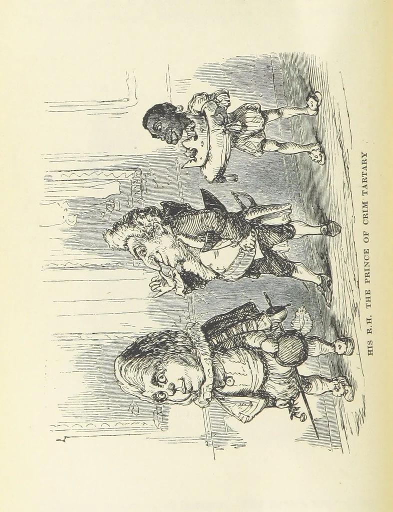 An illustration from The Oxford Thackeray. With illustrations. [Edited with introductions by George Saintsbury, leaf 388