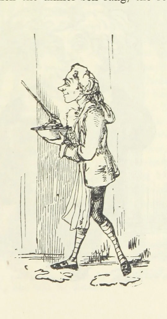 An illustration from The Oxford Thackeray. With illustrations. [Edited with introductions by George Saintsbury, leaf 391
