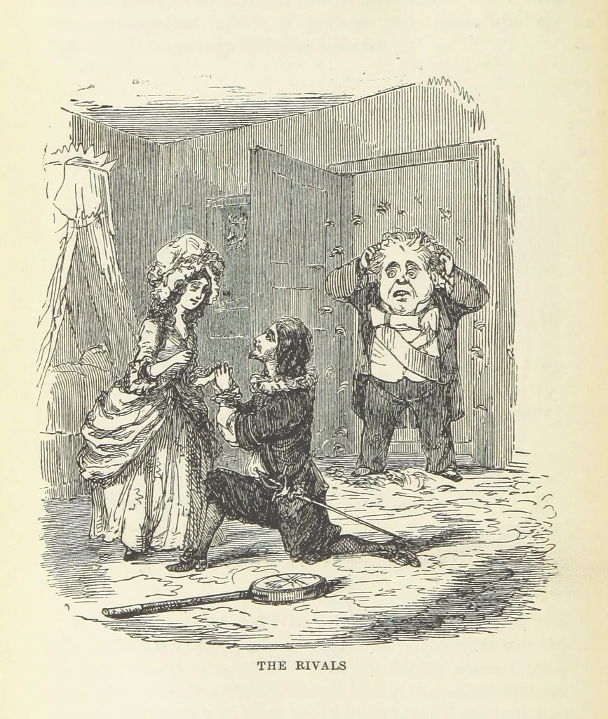 An illustration from The Oxford Thackeray. With illustrations. [Edited with introductions by George Saintsbury, leaf 400