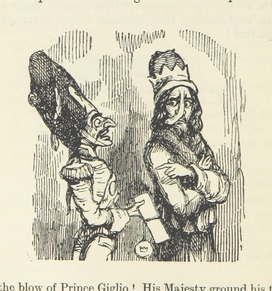 An illustration from The Oxford Thackeray. With illustrations. [Edited with introductions by George Saintsbury, leaf 404