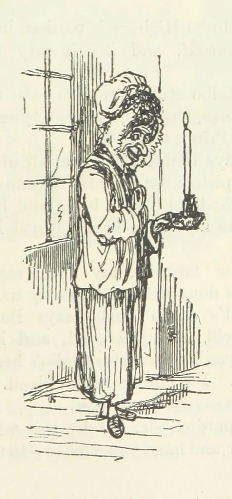 An illustration from The Oxford Thackeray. With illustrations. [Edited with introductions by George Saintsbury, leaf 405