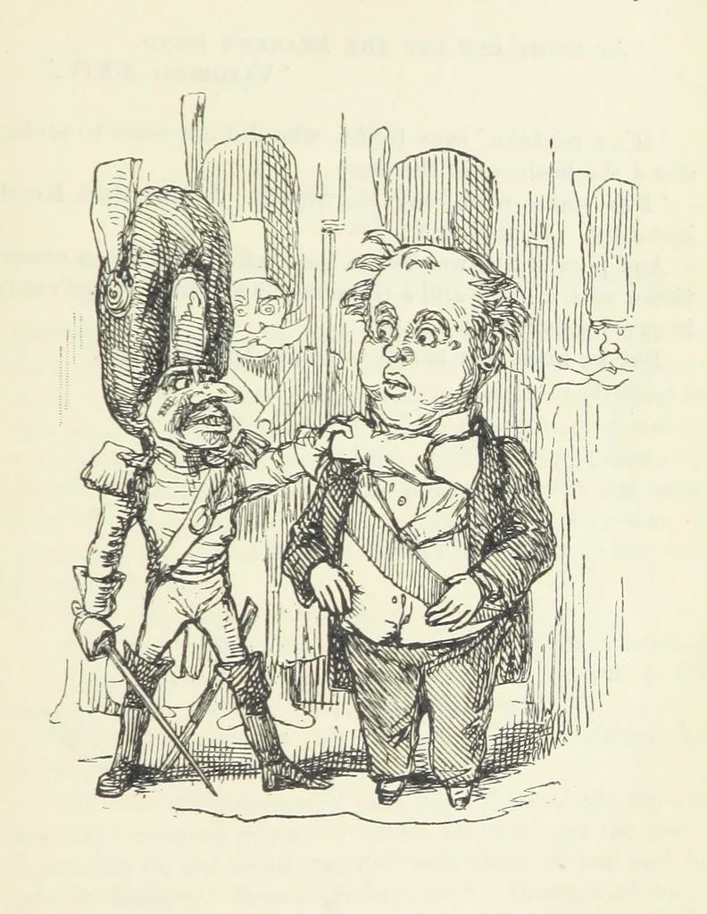 An illustration from The Oxford Thackeray. With illustrations. [Edited with introductions by George Saintsbury, leaf 407