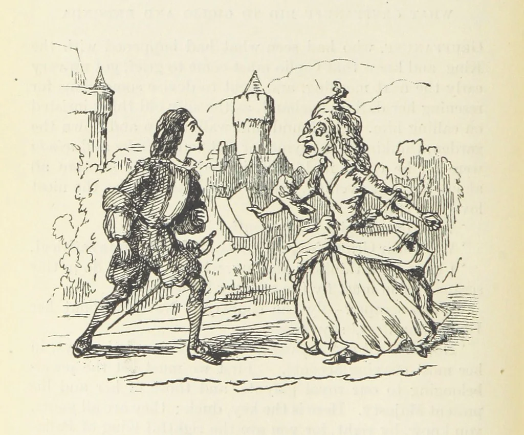 An illustration from The Oxford Thackeray. With illustrations. [Edited with introductions by George Saintsbury, leaf 410