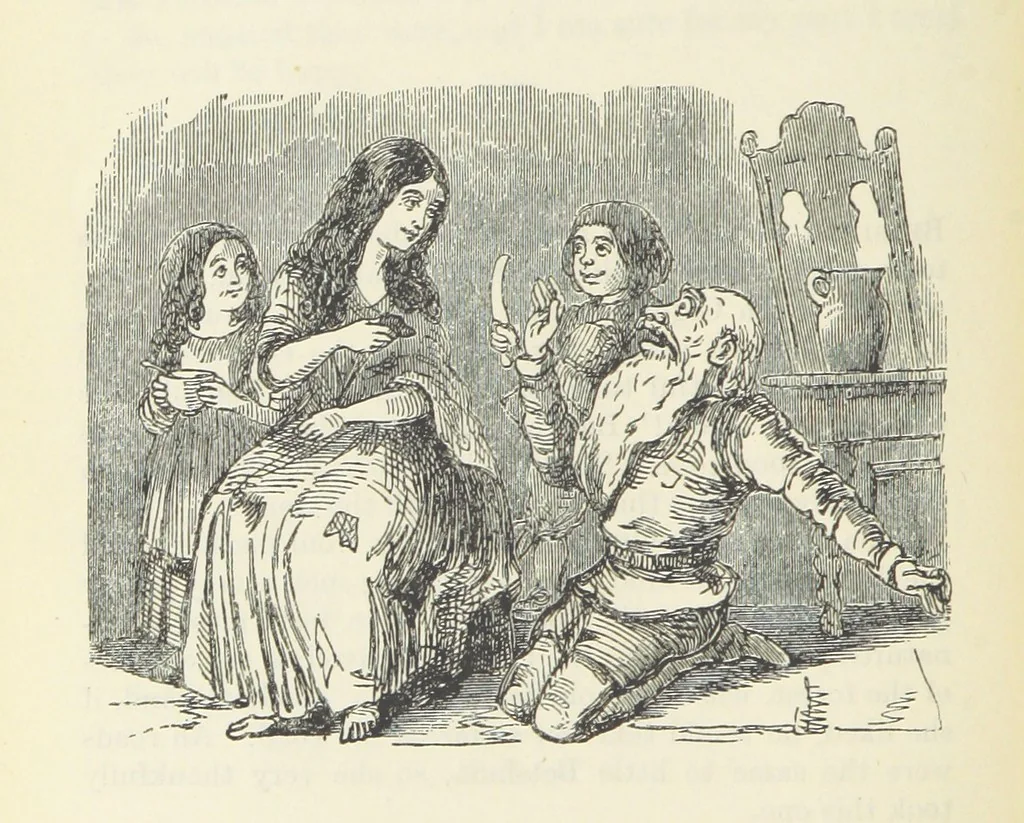 An illustration from The Oxford Thackeray. With illustrations. [Edited with introductions by George Saintsbury, leaf 422