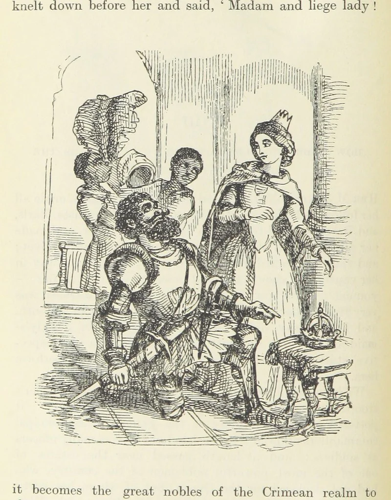 An illustration from The Oxford Thackeray. With illustrations. [Edited with introductions by George Saintsbury, leaf 428