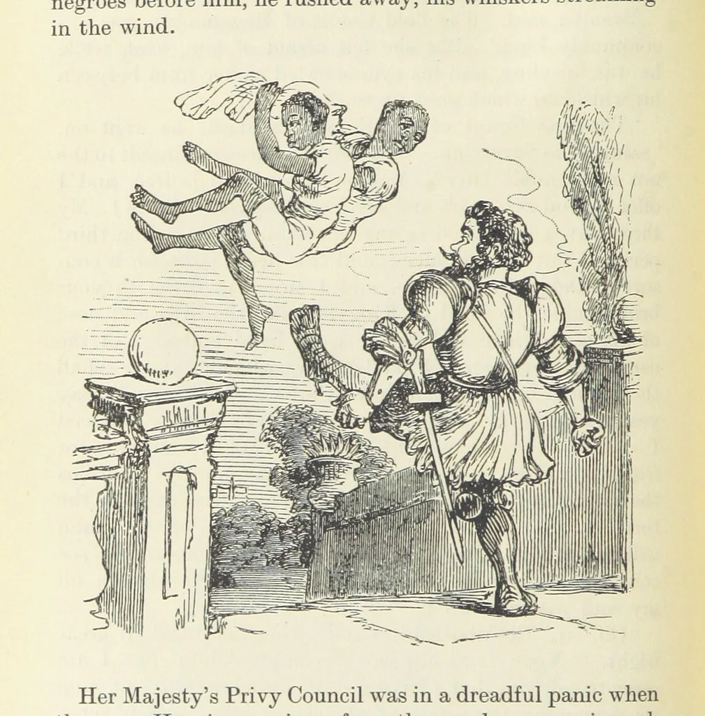 An illustration from The Oxford Thackeray. With illustrations. [Edited with introductions by George Saintsbury, leaf 430