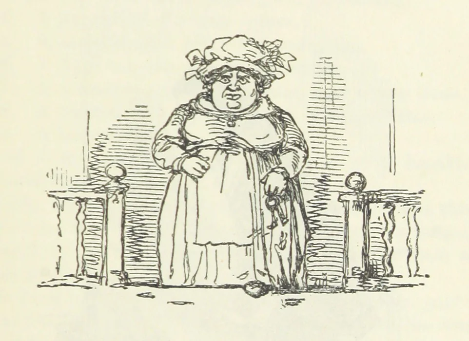 An illustration from The Oxford Thackeray. With illustrations. [Edited with introductions by George Saintsbury, leaf 437