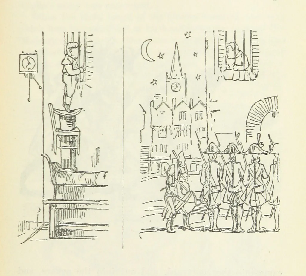 An illustration from The Oxford Thackeray. With illustrations. [Edited with introductions by George Saintsbury, leaf 463