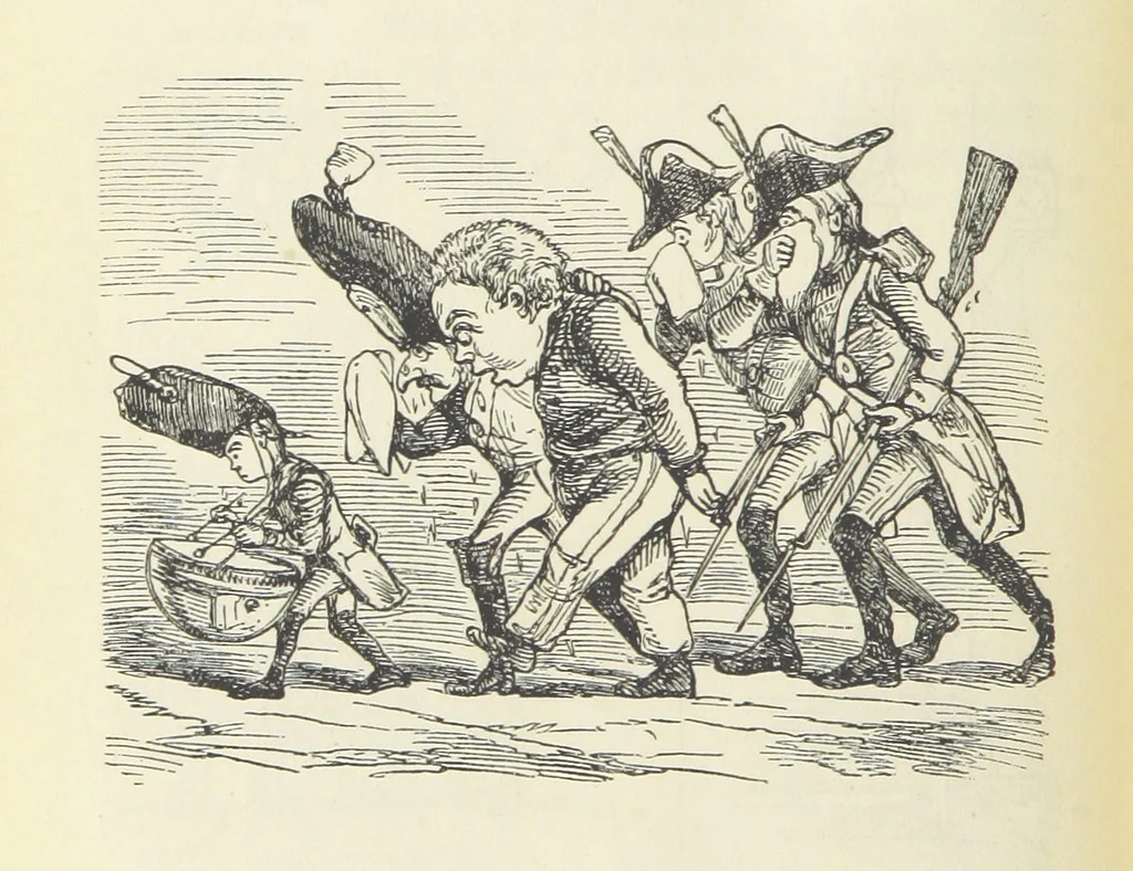An illustration from The Oxford Thackeray. With illustrations. [Edited with introductions by George Saintsbury, leaf 464
