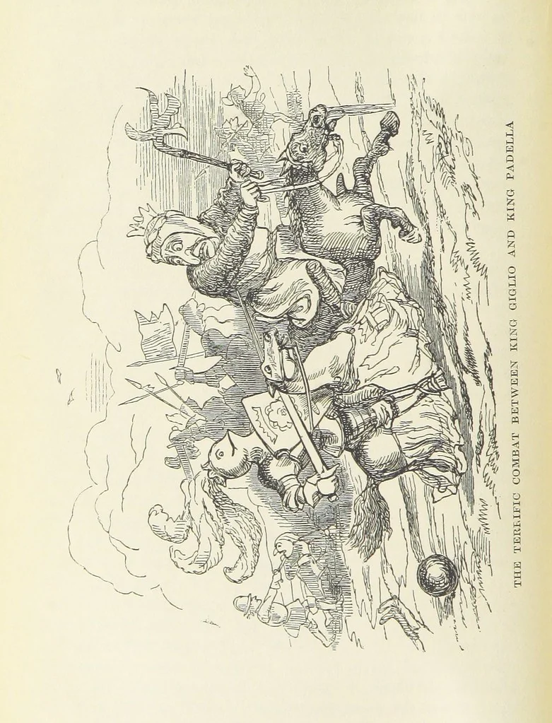 An illustration from The Oxford Thackeray. With illustrations. [Edited with introductions by George Saintsbury, leaf 472