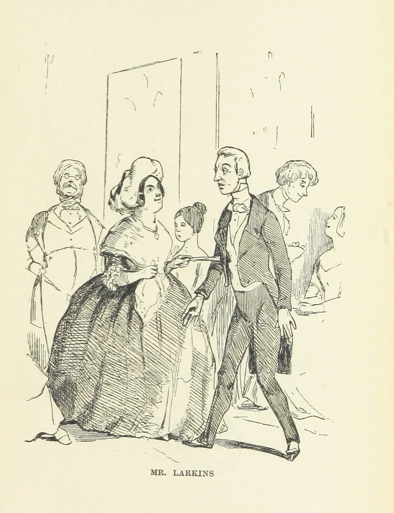 An illustration from The Oxford Thackeray. With illustrations. [Edited with introductions by George Saintsbury, leaf 59