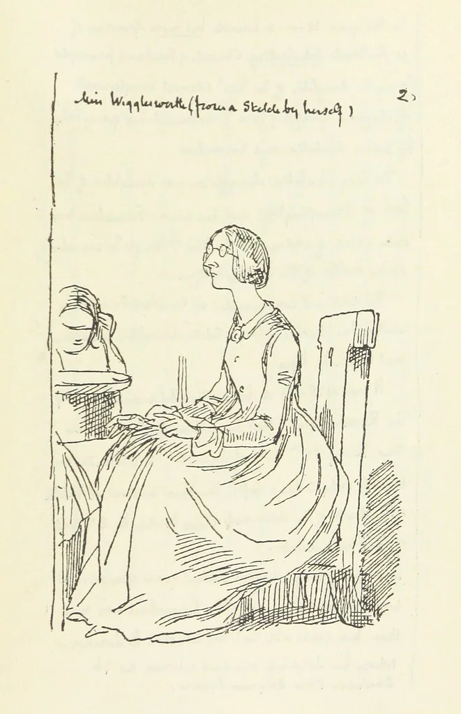 An illustration from The Oxford Thackeray. With illustrations. [Edited with introductions by George Saintsbury, leaf 681