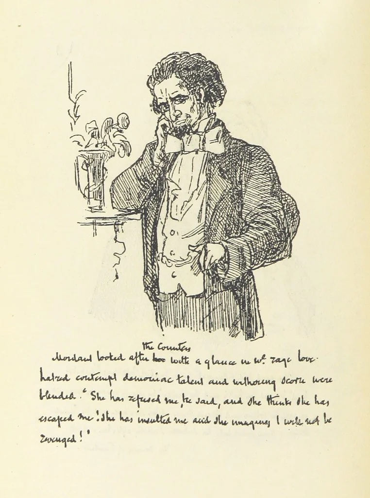 An illustration from The Oxford Thackeray. With illustrations. [Edited with introductions by George Saintsbury, leaf 686