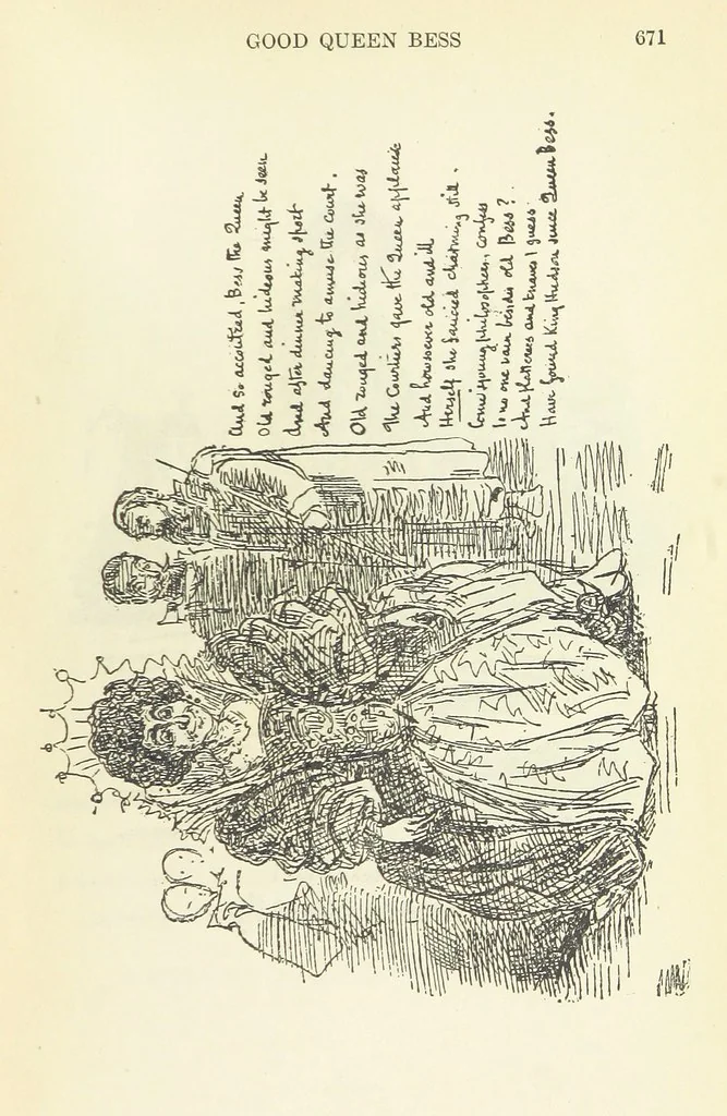 An illustration from The Oxford Thackeray. With illustrations. [Edited with introductions by George Saintsbury, leaf 701
