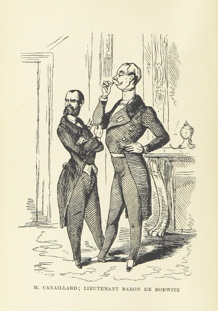 An illustration from The Oxford Thackeray. With illustrations. [Edited with introductions by George Saintsbury, leaf 90
