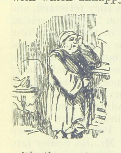 An illustration from The Oxford Thackeray. With illustrations. [Edited with introductions by George Saintsbury, leaf 104