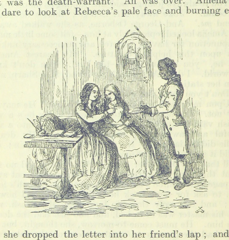 An illustration from The Oxford Thackeray. With illustrations. [Edited with introductions by George Saintsbury, leaf 108