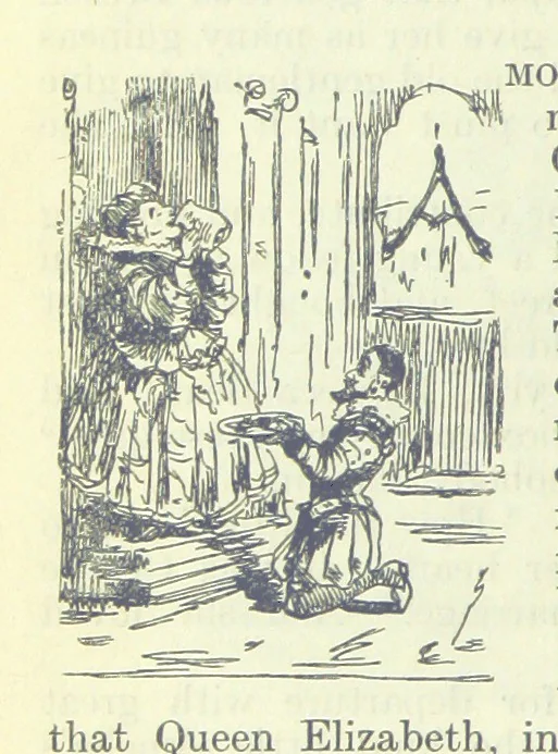 An illustration from The Oxford Thackeray. With illustrations. [Edited with introductions by George Saintsbury, leaf 110