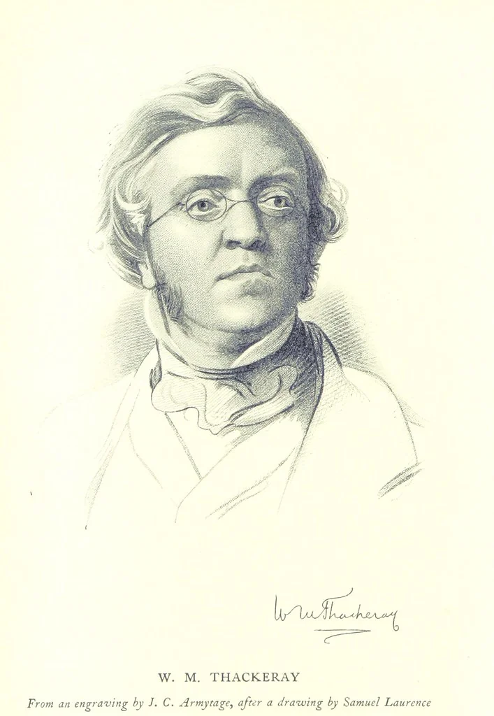 An illustration from The Oxford Thackeray. With illustrations. [Edited with introductions by George Saintsbury, leaf 12