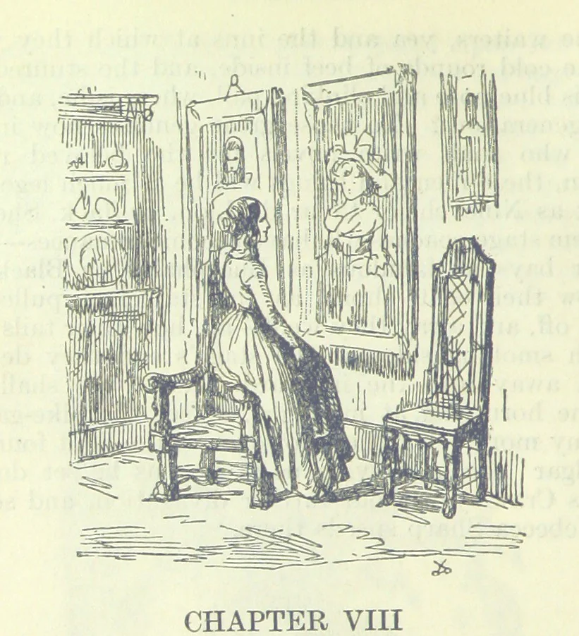 An illustration from The Oxford Thackeray. With illustrations. [Edited with introductions by George Saintsbury, leaf 122