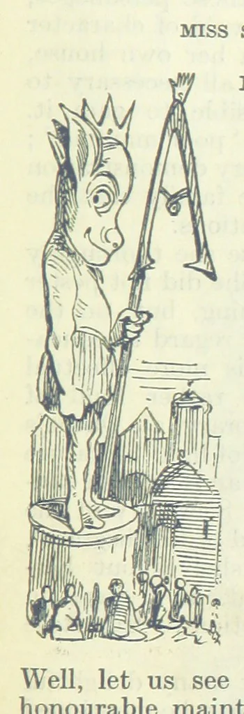 An illustration from The Oxford Thackeray. With illustrations. [Edited with introductions by George Saintsbury, leaf 139