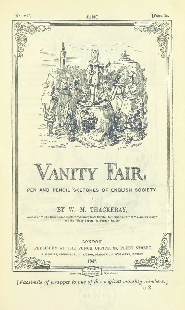 An illustration from The Oxford Thackeray. With illustrations. [Edited with introductions by George Saintsbury, leaf 15