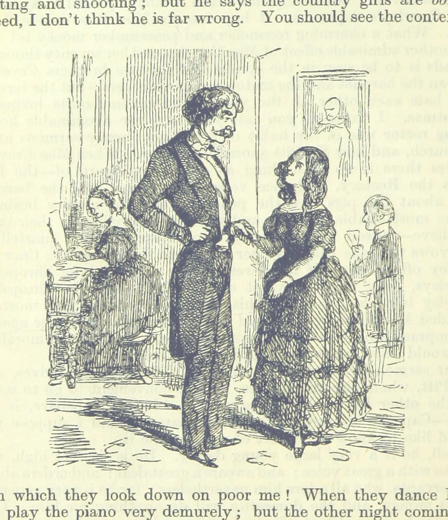An illustration from The Oxford Thackeray. With illustrations. [Edited with introductions by George Saintsbury, leaf 156