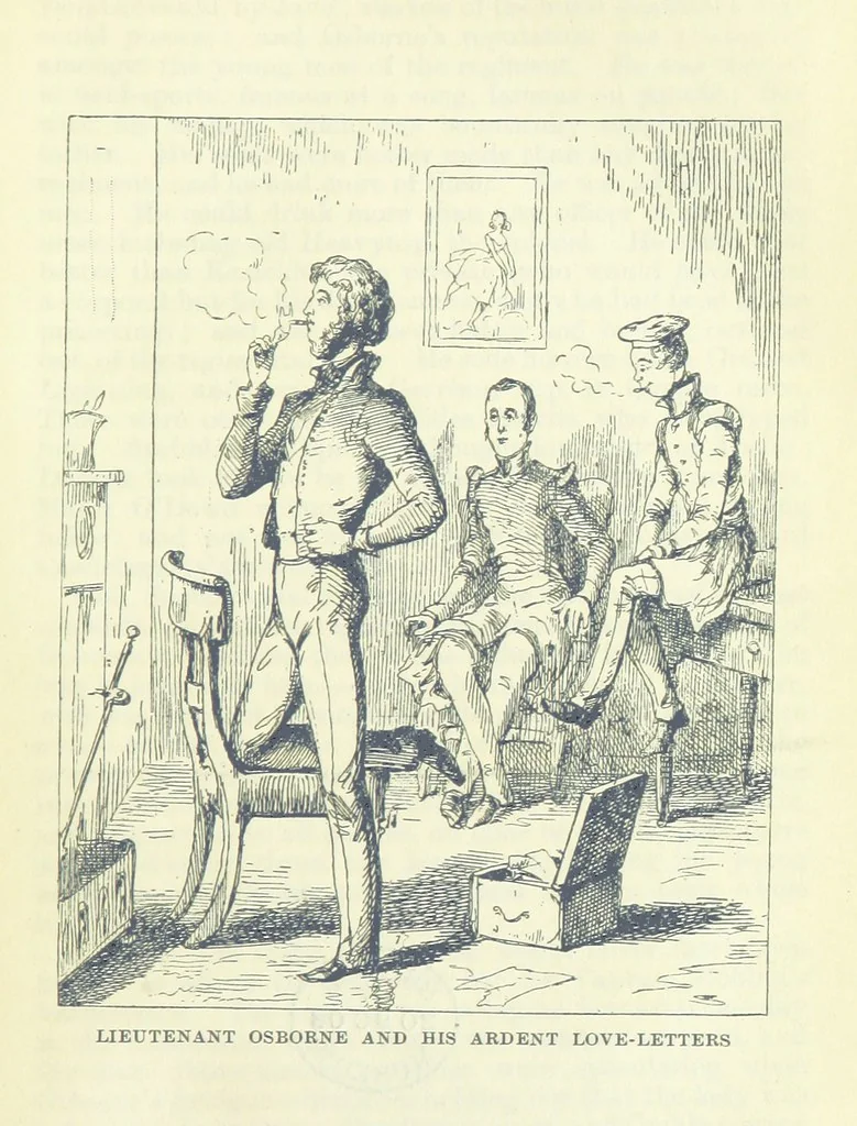 An illustration from The Oxford Thackeray. With illustrations. [Edited with introductions by George Saintsbury, leaf 175