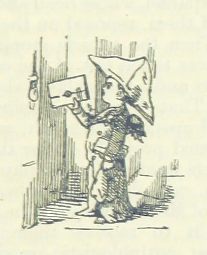 An illustration from The Oxford Thackeray. With illustrations. [Edited with introductions by George Saintsbury, leaf 191