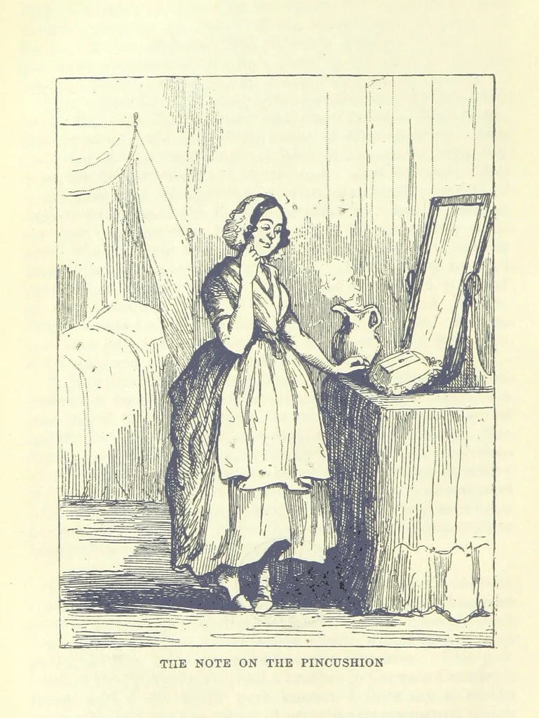 An illustration from The Oxford Thackeray. With illustrations. [Edited with introductions by George Saintsbury, leaf 228