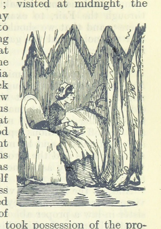 An illustration from The Oxford Thackeray. With illustrations. [Edited with introductions by George Saintsbury, leaf 261