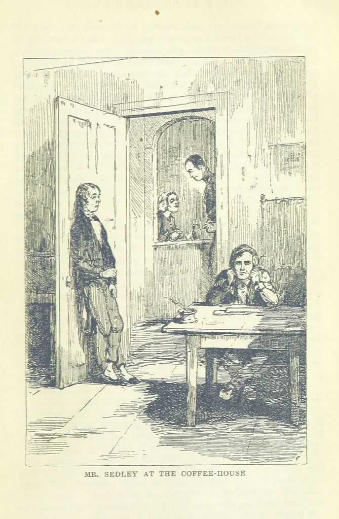 An illustration from The Oxford Thackeray. With illustrations. [Edited with introductions by George Saintsbury, leaf 273