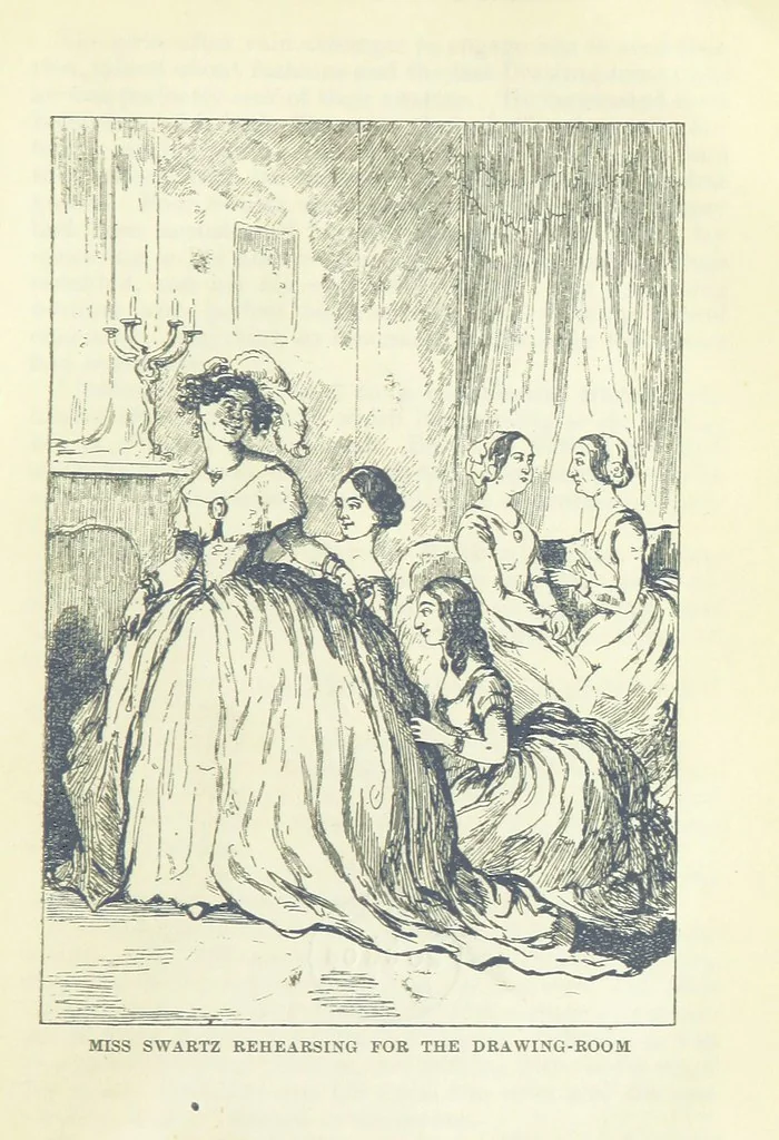 An illustration from The Oxford Thackeray. With illustrations. [Edited with introductions by George Saintsbury, leaf 287