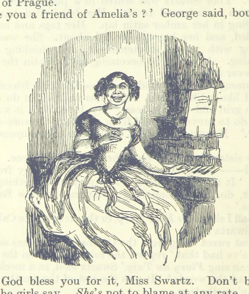 An illustration from The Oxford Thackeray. With illustrations. [Edited with introductions by George Saintsbury, leaf 290