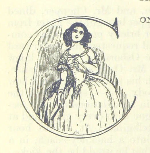 An illustration from The Oxford Thackeray. With illustrations. [Edited with introductions by George Saintsbury, leaf 326