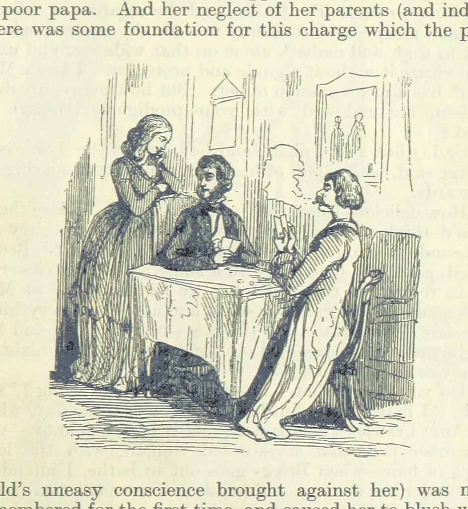 An illustration from The Oxford Thackeray. With illustrations. [Edited with introductions by George Saintsbury, leaf 331