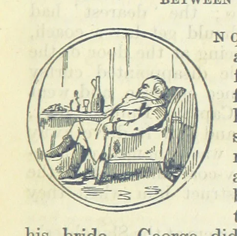 An illustration from The Oxford Thackeray. With illustrations. [Edited with introductions by George Saintsbury, leaf 349