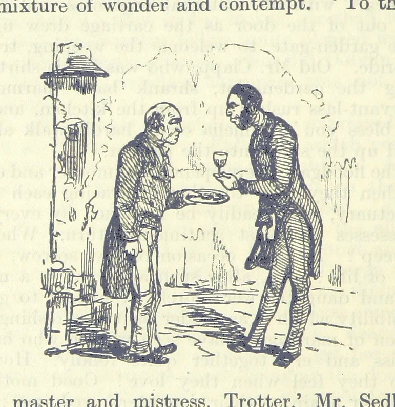 An illustration from The Oxford Thackeray. With illustrations. [Edited with introductions by George Saintsbury, leaf 352